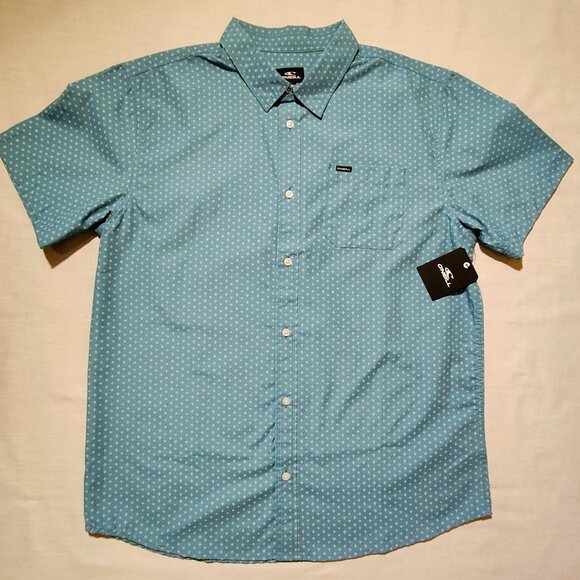 O'Neill Other - NWT Men's O'Neill Button Down Short Sleeve Shirt XL
